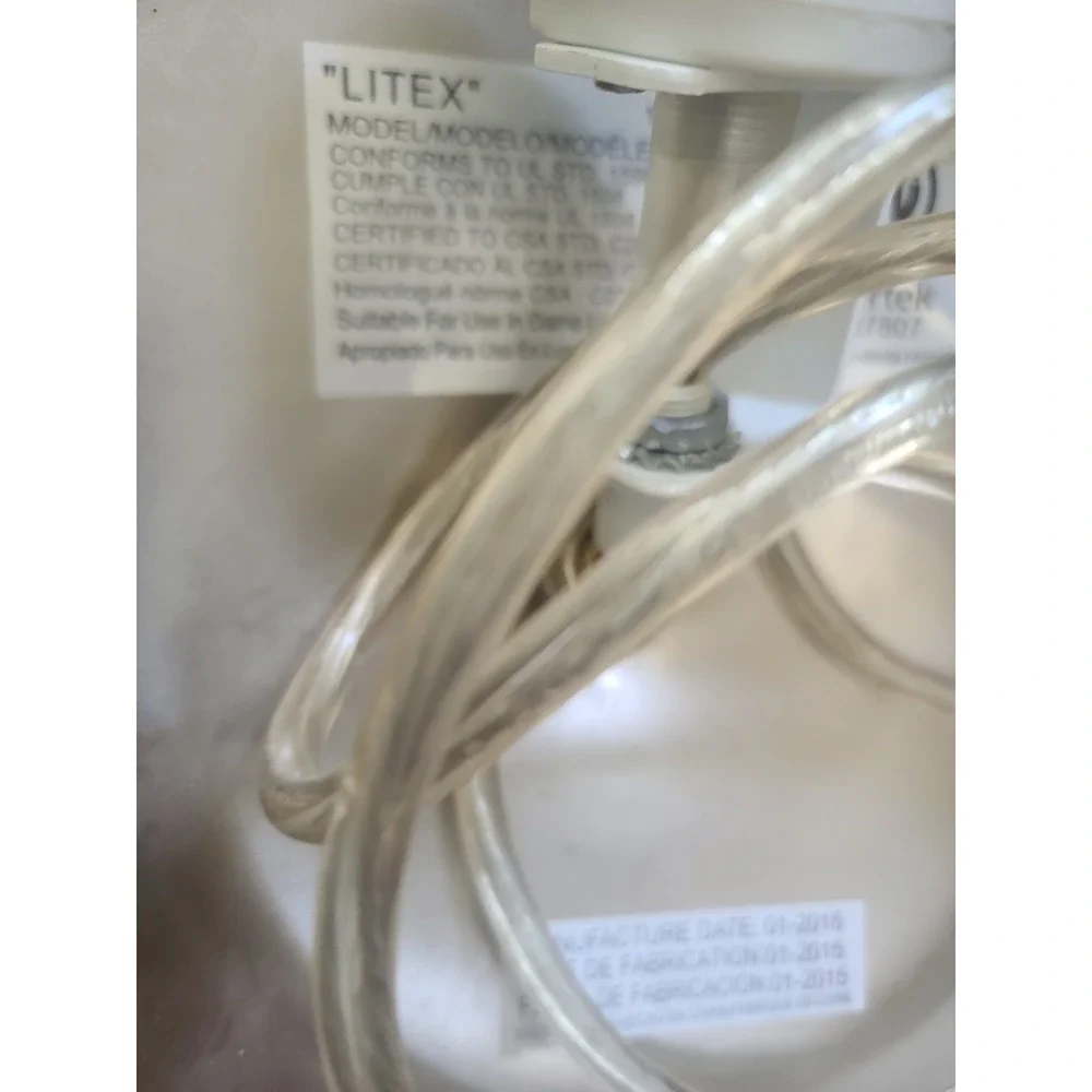 Litex Mix Match Mini Pendant Ceiling Hanging Light Brushed Nickel Grey Swirl